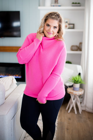 Kalli Ottoman Sweater - Pink