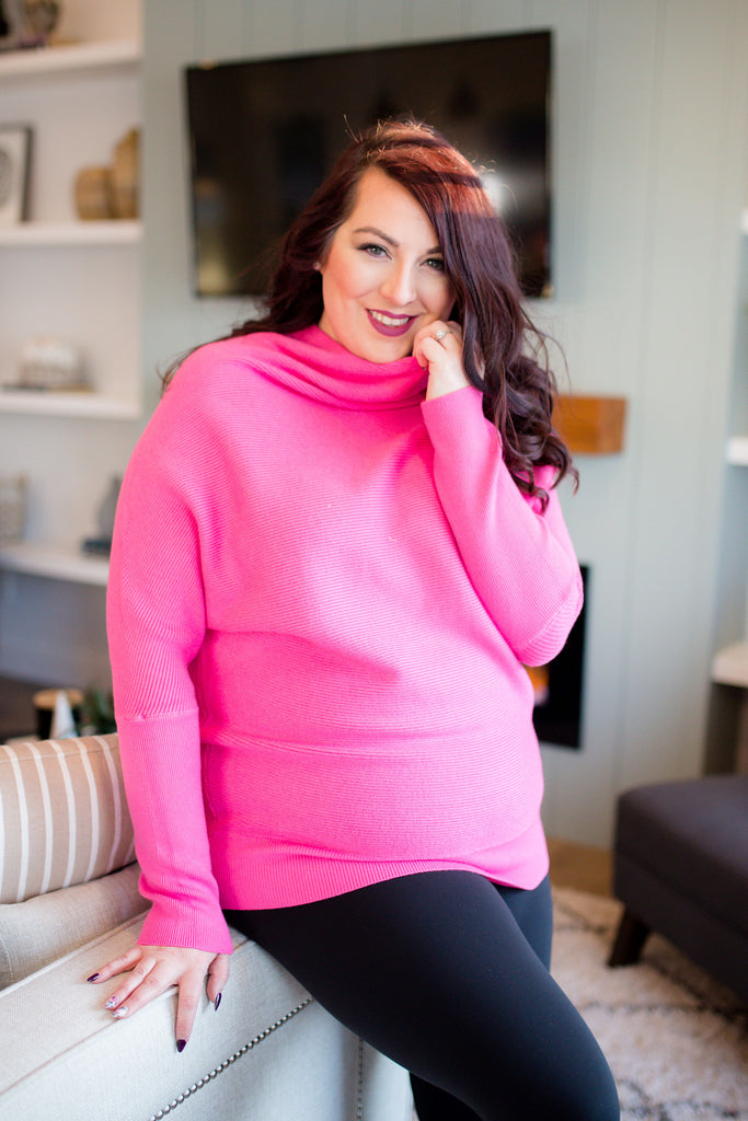 Kalli Ottoman Sweater - Pink